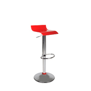 Tabouret de bar up to you design bicolore rouge et blanc VEGA