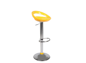 Tabouret de bar up to you laqu&eacute; jaune COMET 