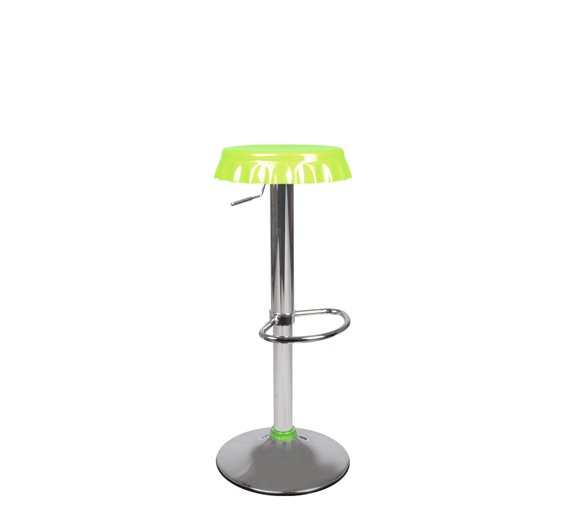 Tabouret de bar up to you vert pomme CAPSULE