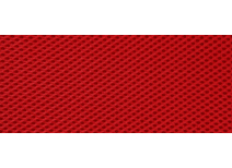Tabouret design &agrave; roulettes rouge THEMIS