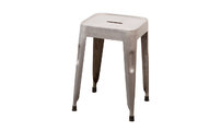Tabouret design industriel m&eacute;tal vieilli FACTORY