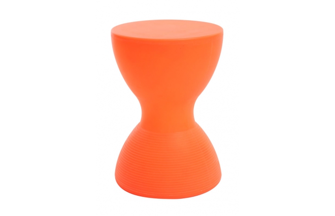 Tabouret design orange IDA
