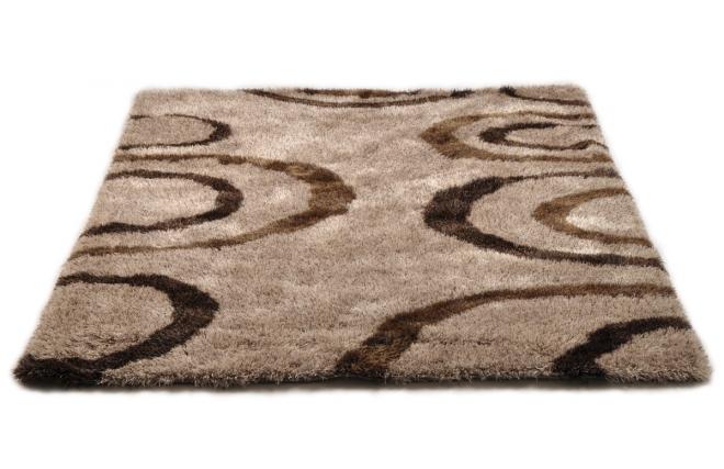 Tapis moderne gris et noir C&eacute;raiste