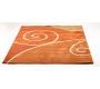 Tapis moderne Orange et rouge Volubilis