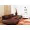 Tapis moderne Orange et rouge Volubilis
