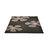 Tapis noir et gris &agrave; motifs MARGUERITE image pub1