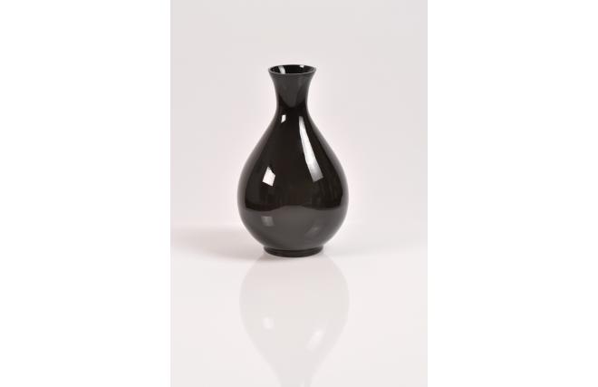 Vase design noir RASSUR
