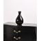 Vase design noir RASSUR