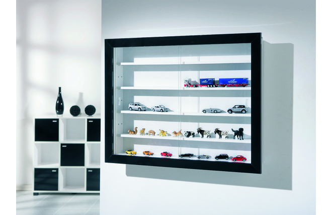 Vitrine murale pour miniatures BOLORA 