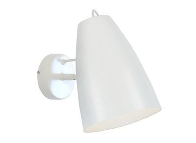 Applique murale design m&eacute;tal blanc FRIDAY