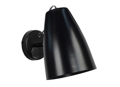 Applique murale design m&eacute;tal noir FRIDAY