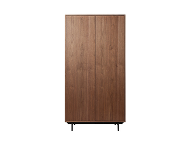 Armoire 2 Portes Melodie En Merisier Massif De Style Louis