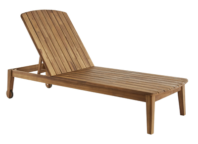 Bain de soleil en bois massif CANOPEE