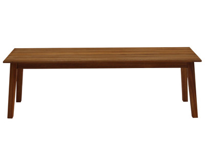 Banc de jardin bois massif L145 cm CANOPEE