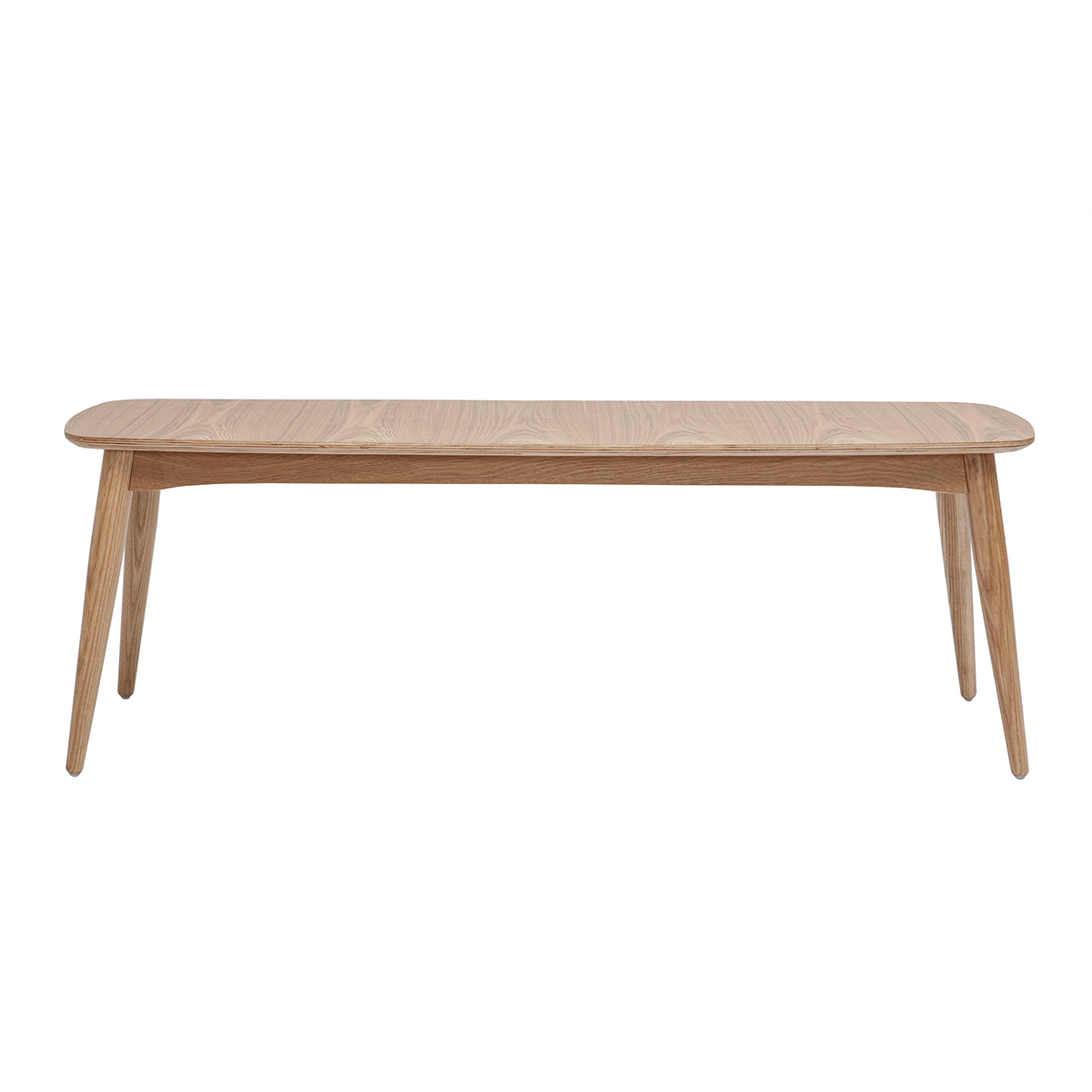 Banc scandinave bois clair L130 cm NORDECO Banc scandinave bois clair L130 cm NORDECO