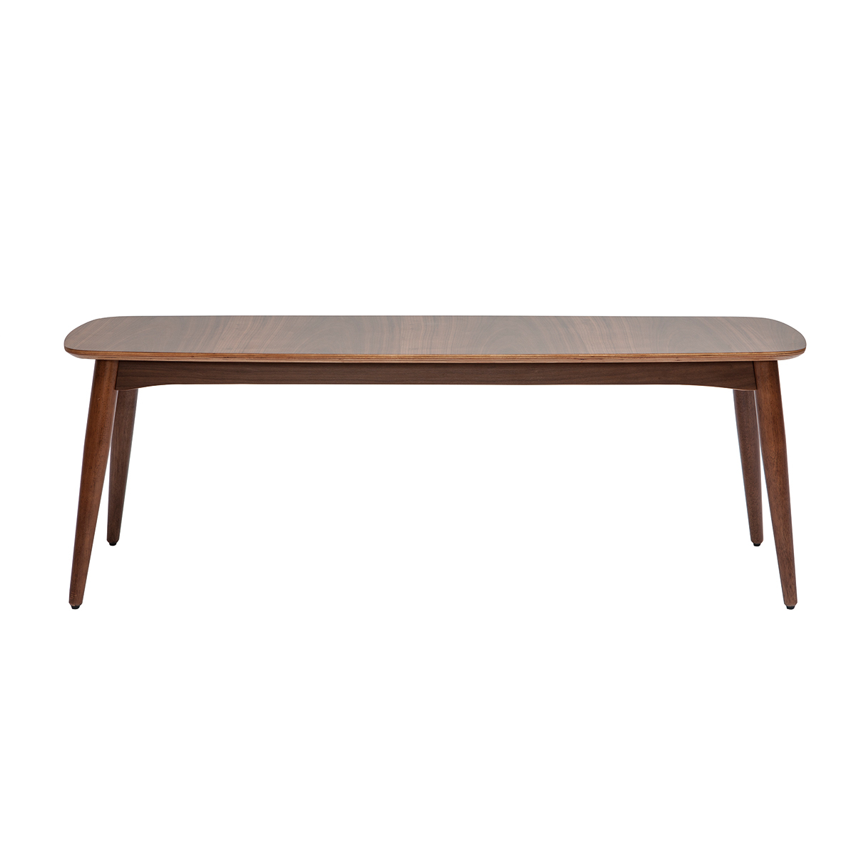 Banc vintage bois foncé noyer L130 cm NORDECO Banc vintage bois foncé noyer L130 cm NORDECO