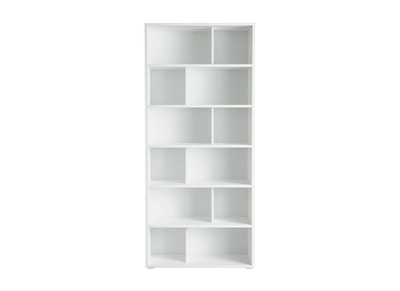 Biblioth&egrave;que design bois blanc EPURE