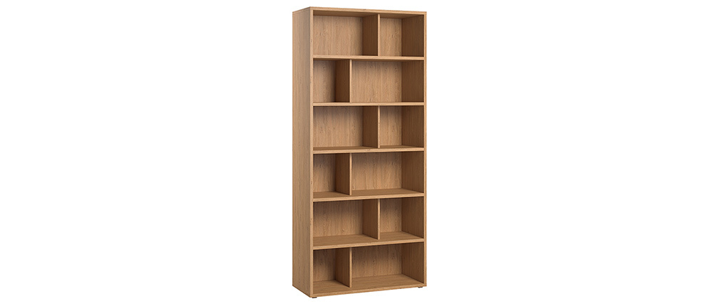Biblioth�que design bois clair EPURE
