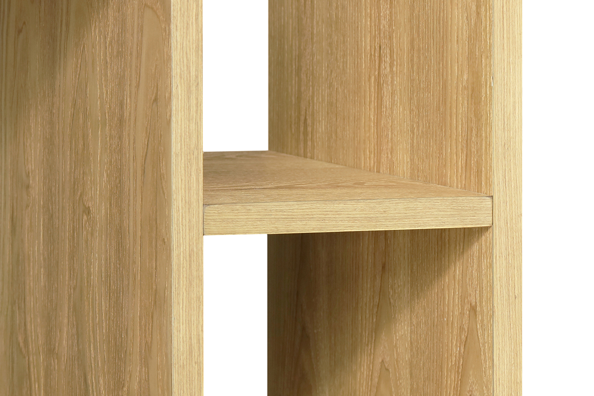 Bibliothque design bois clair L60 cm WALANG