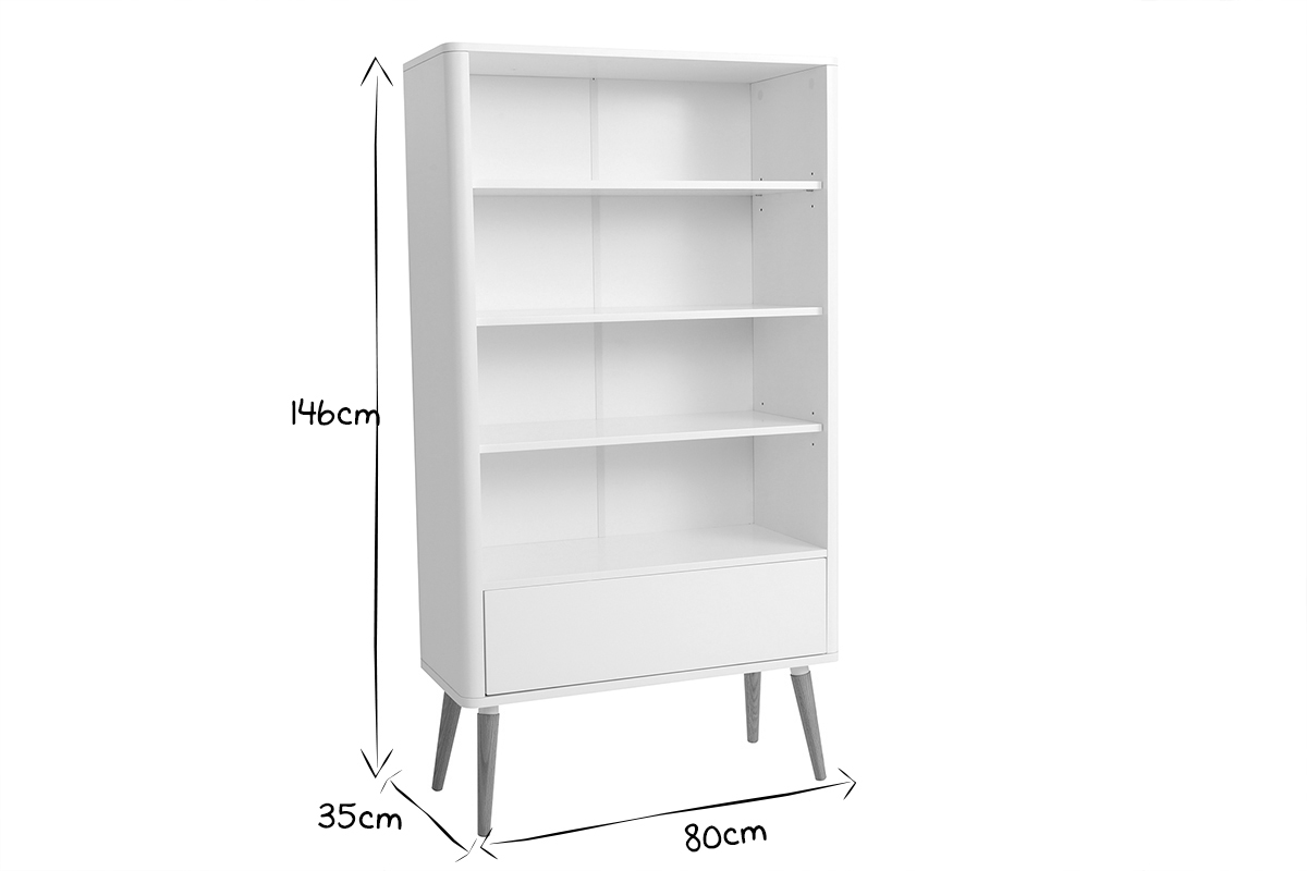 Biblioth�que design scandinave TOTEM