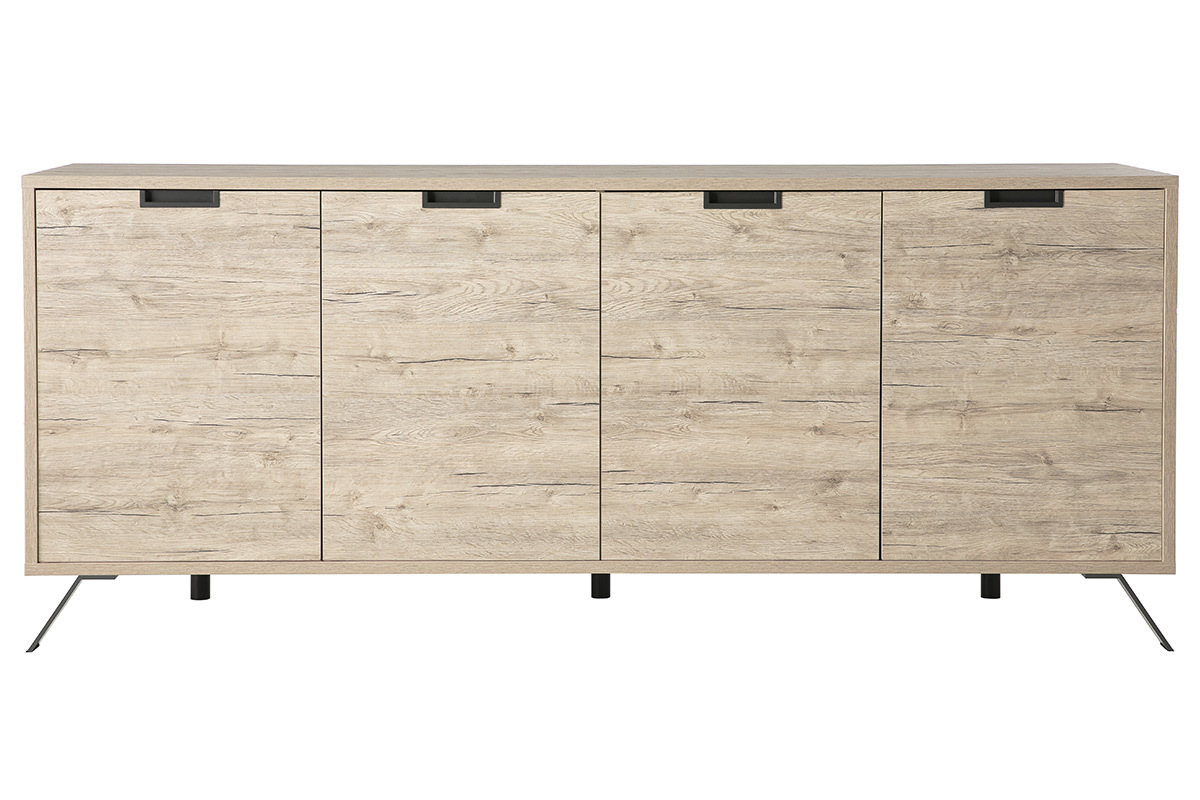 Buffet design 4 portes ch�ne ORIGIN