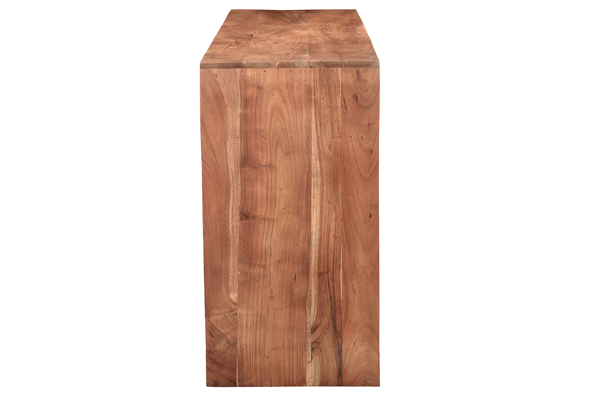 Buffet en bois massif 3 portes L150 cm BOHEMIAN