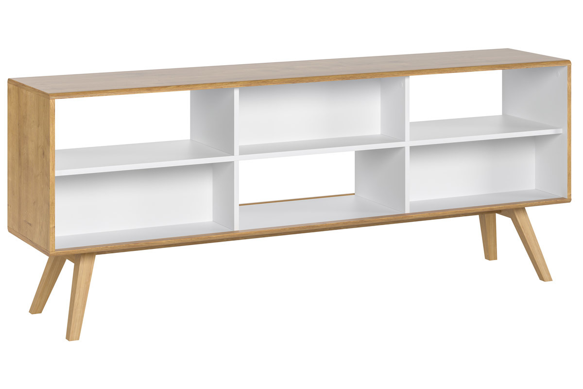 Buffet scandinave ch�ne et blanc POTTER