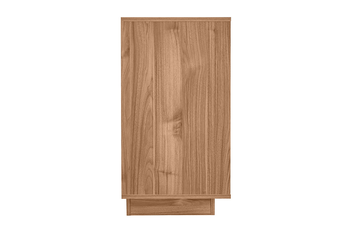 Buffet scandinave en bois chne, 4 portes, L180 cm, modle COMO.