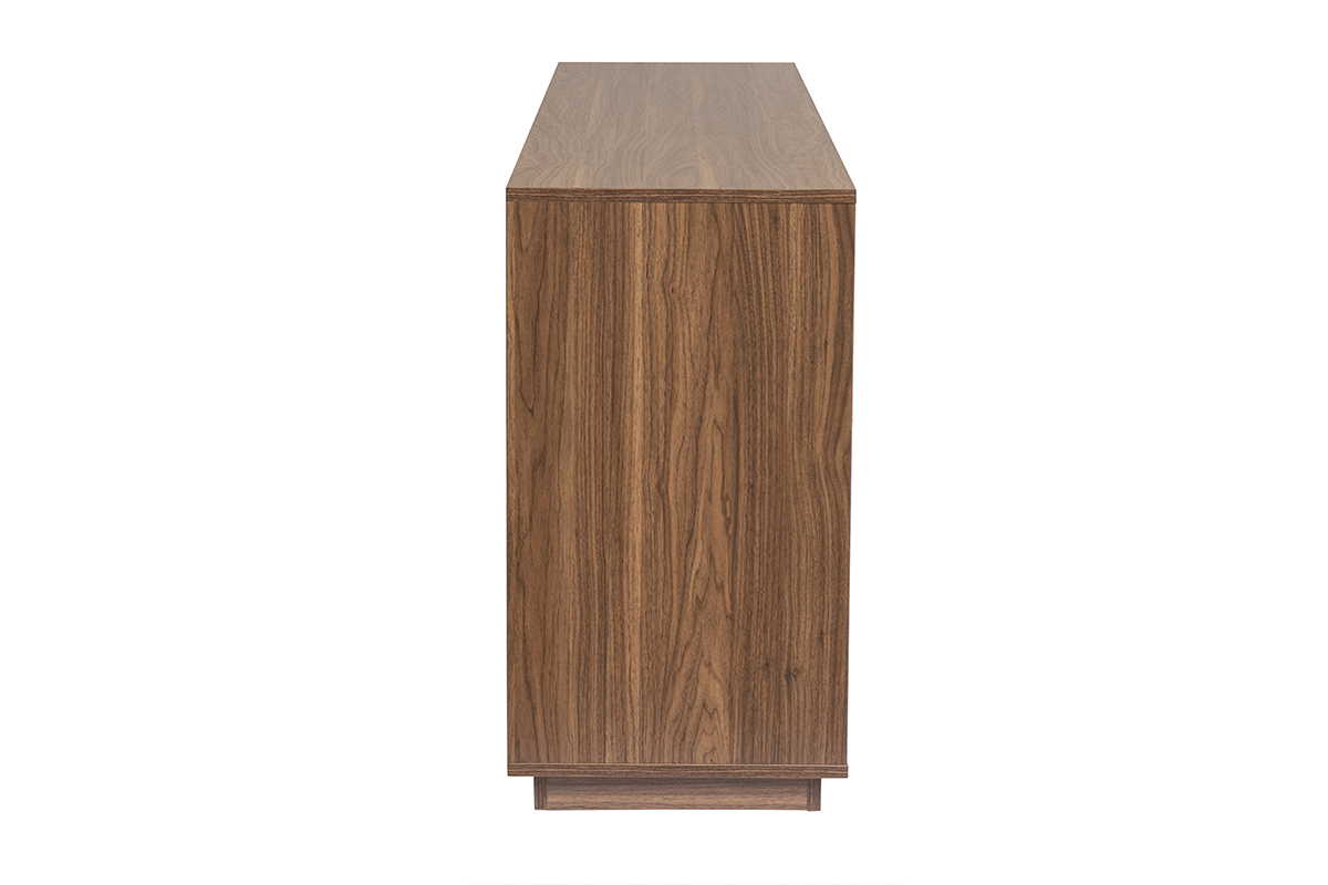 Buffet MILLOR en bois de noyer, vue de c�t�