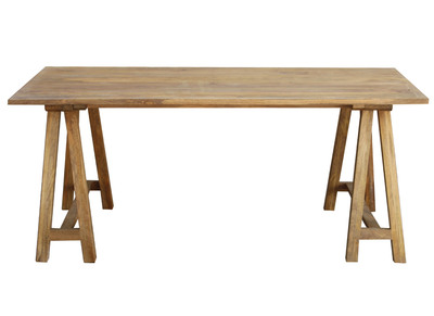 Bureau bois de manguier L180 cm ANTIQUA