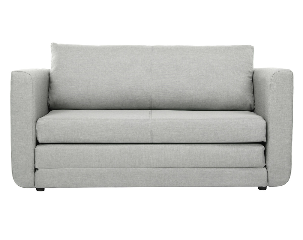 Canapé Lit 2 Places En Tissu