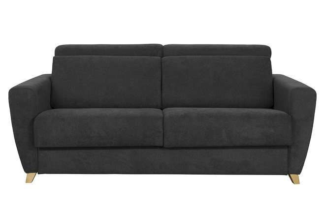 Canapé Convertible 3 Places But – Tissu Gris Anthracite, Style Scandinave