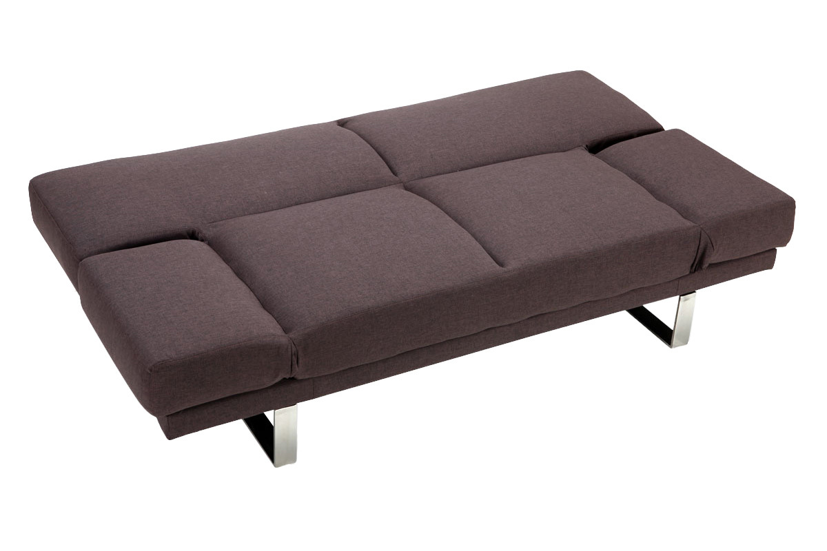 Canap� convertible design brun ATLANTA