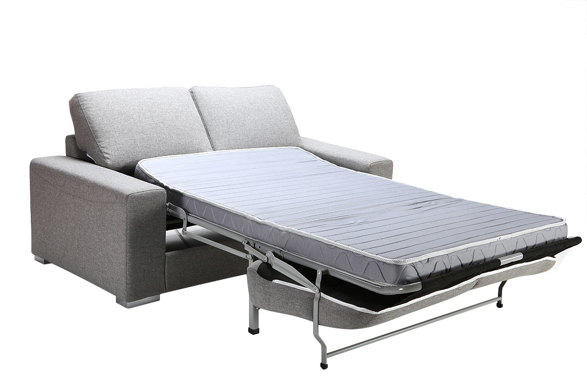 Canap� convertible design gris HAMILTON