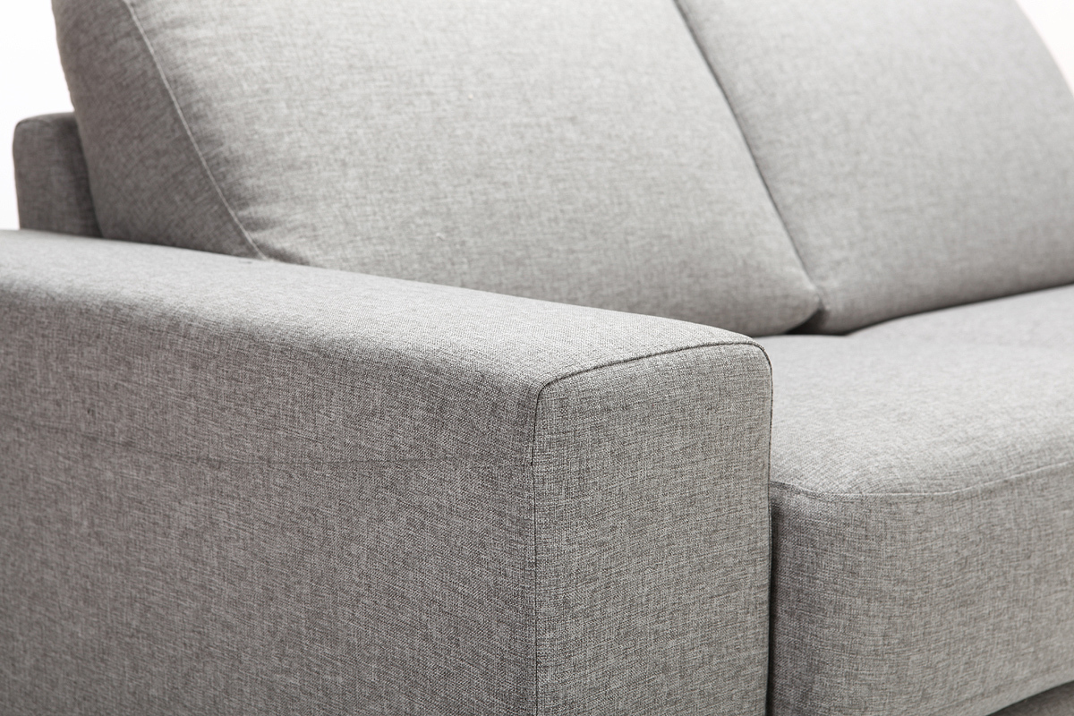 Canap� convertible design gris HAMILTON