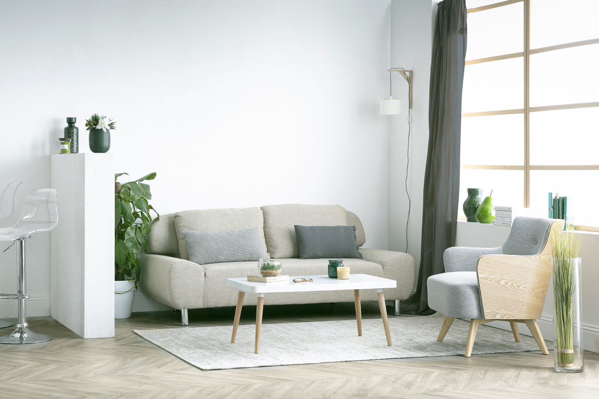 Canap� convertible design naturel TULSA