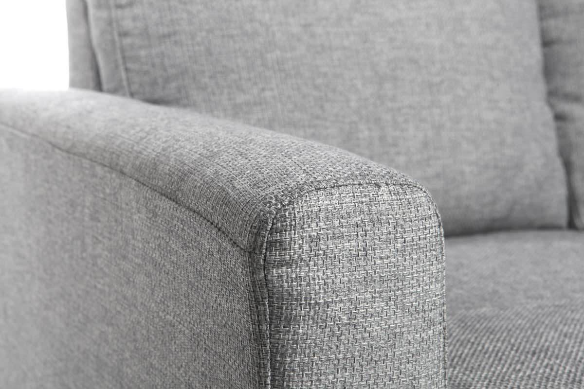 Canap d'angle rversible design gris ALAMO