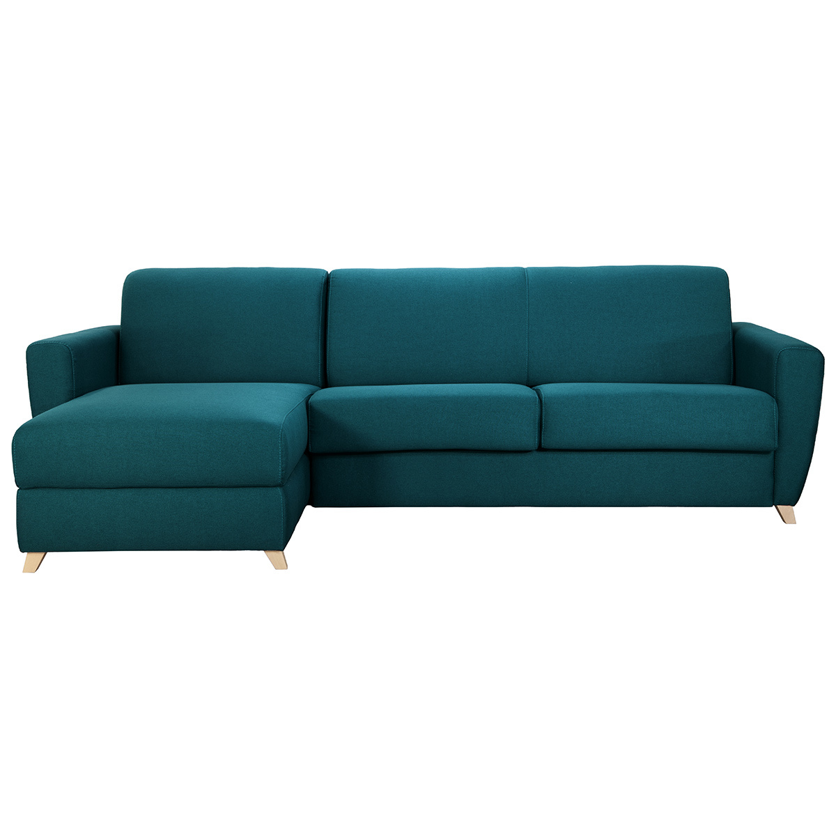 Canapé d'angle Bleu Pas cher Contemporain Confort