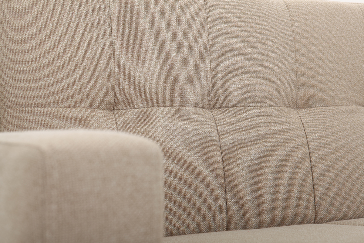 Canap design 2 places naturel MOON