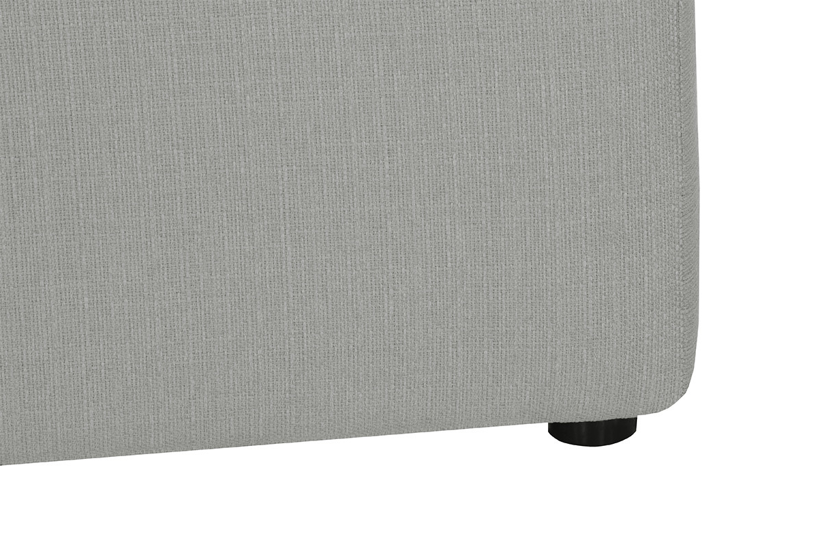 Canap design modulable gris 2 places MODULO