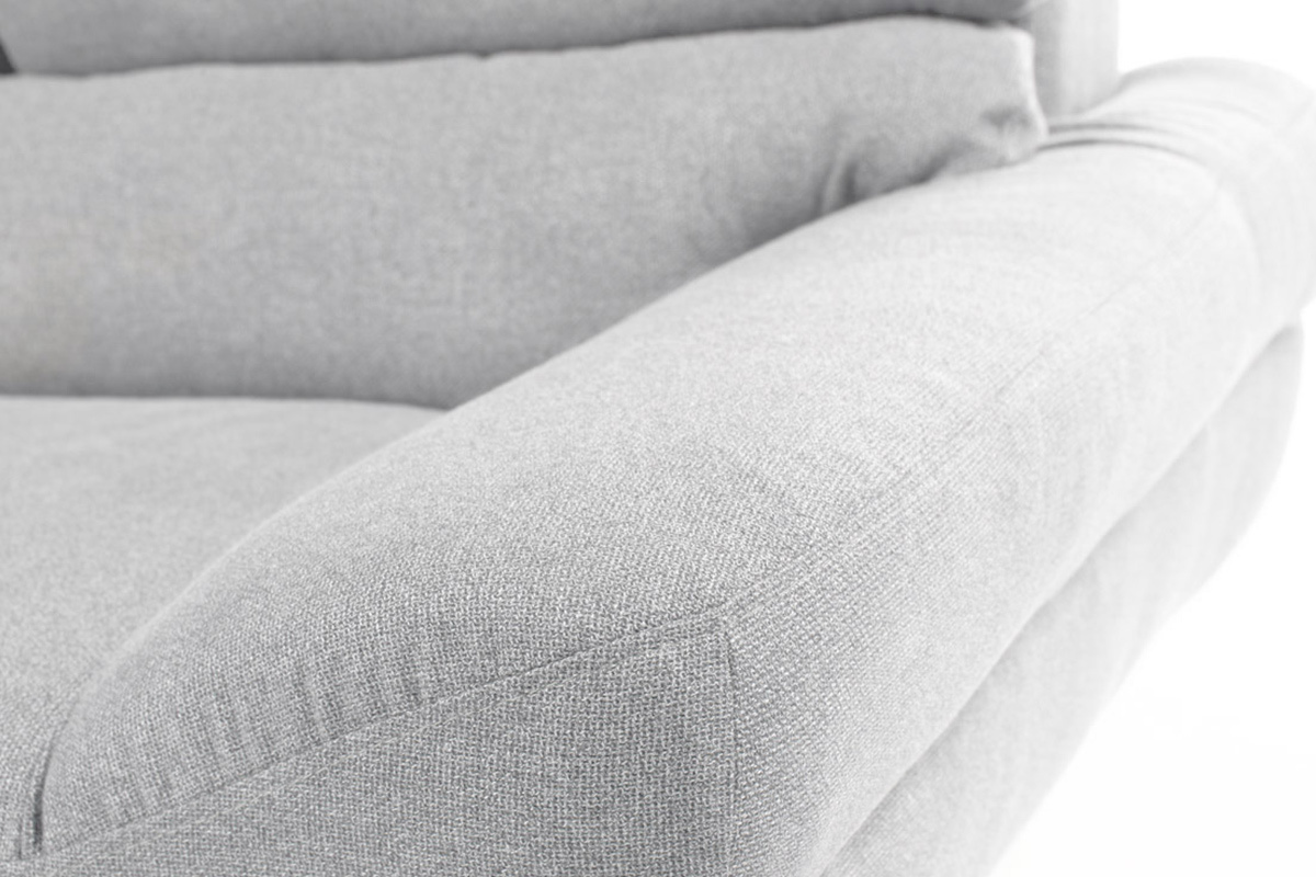 Canap� design scandinave 3 places gris NORDIK