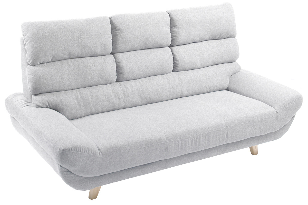 Canap� design scandinave 3 places gris NORDIK