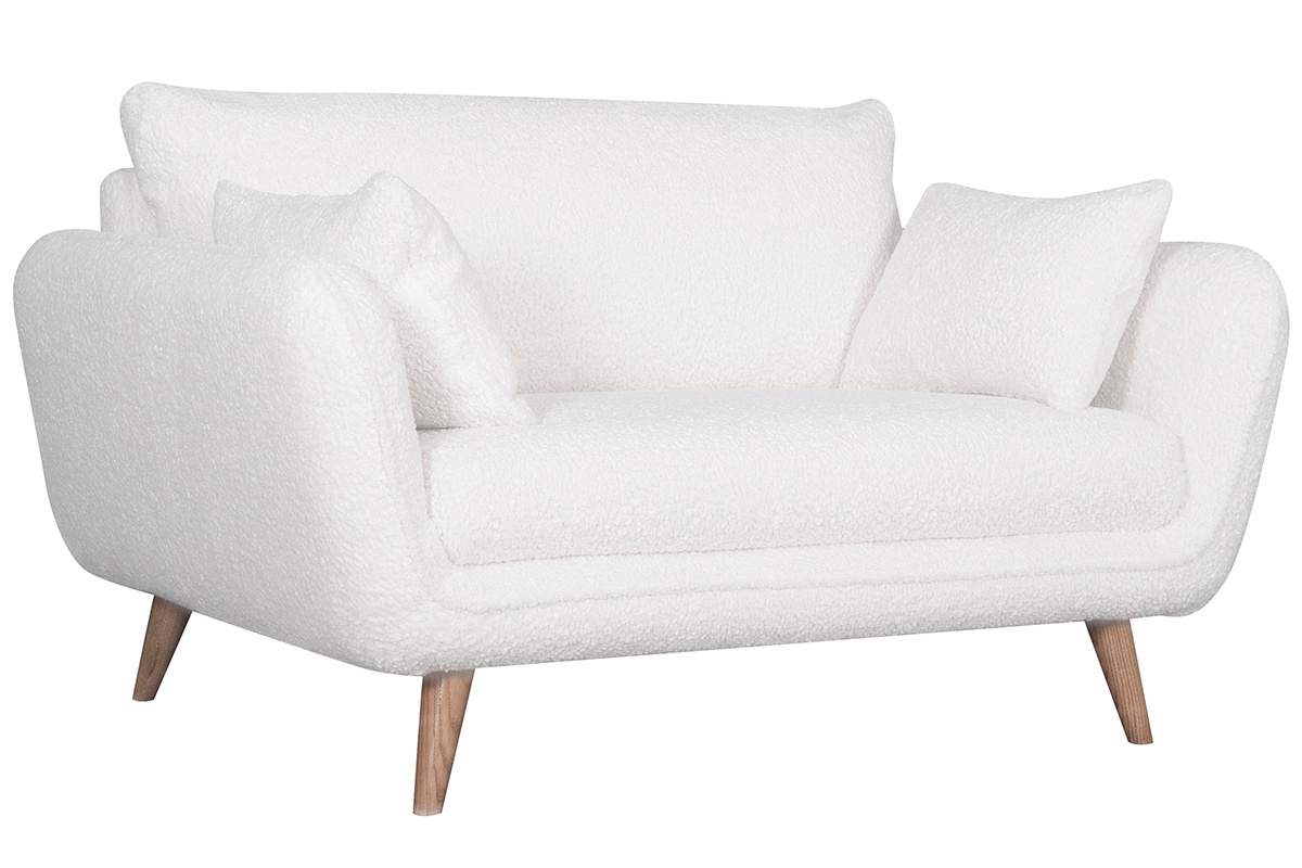 Canap� scandinave 2 places effet peau de mouton CREEP