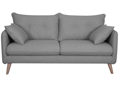 Canapé Scandinave 3 Places Gris Clair Guilty