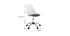 Chaise de bureau design blanche et noire NEW STEEVY
