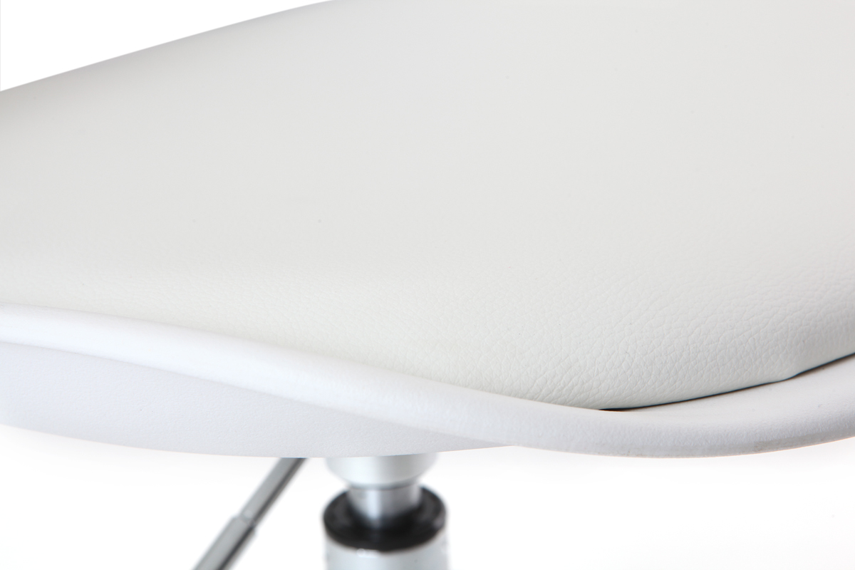 Chaise de bureau design blanche NEW STEEVY
