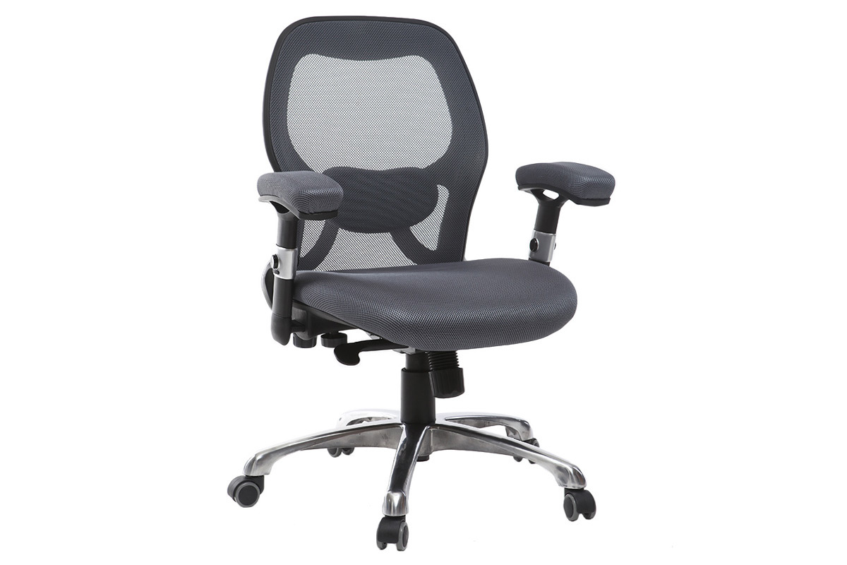 Chaise de bureau ergonomique gris ULTIMATE V2