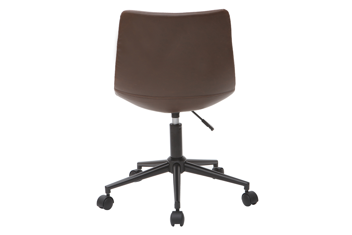 Chaise de bureau vintage marron NEW ROCK