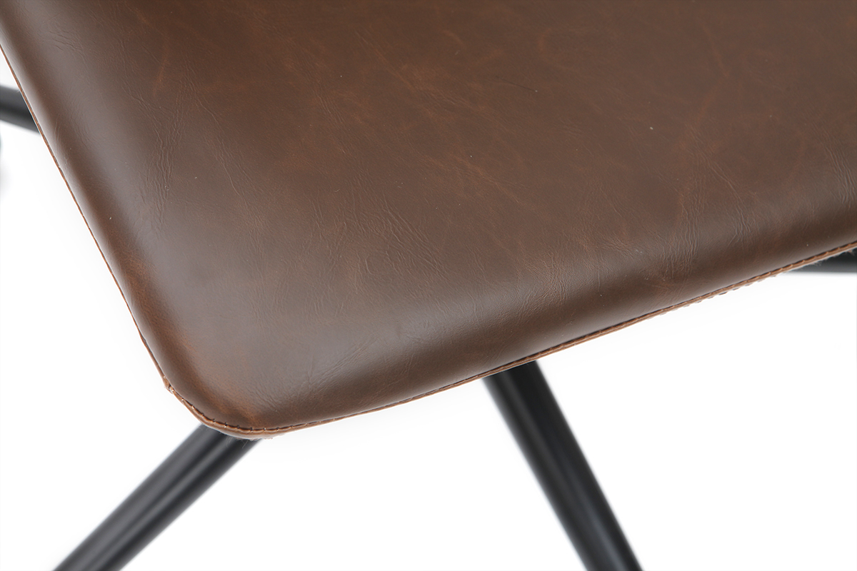 Chaise de bureau vintage marron NEW ROCK