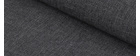 Chaises design en tissu gris anthracite (Lot de 4) LUCKY